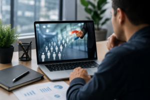 Business competitor getting more customers from Google through SEO and digital marketing